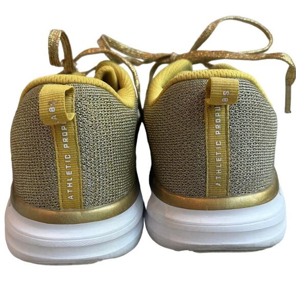 APL: Athletic Propulsion Labs Techloom 24k Pro Gold Women’s Running Sneakers - Picture 4 of 8